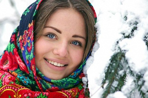 Русская девушка Русская девушка