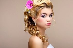 праздничная укладка
