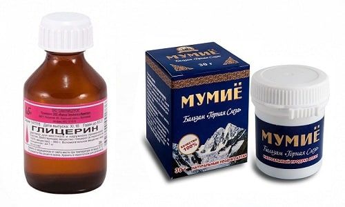 С глицерином С глицерином