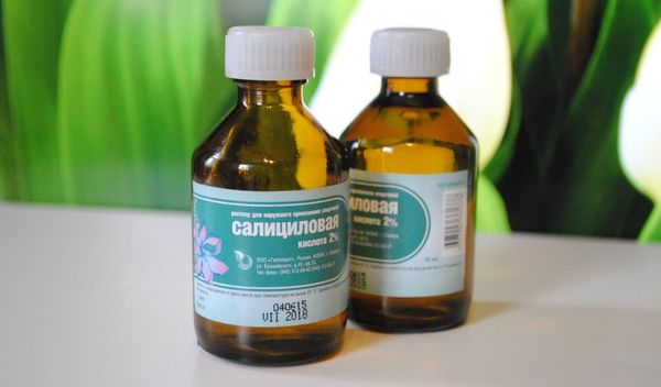 раствора салициловой кислоты