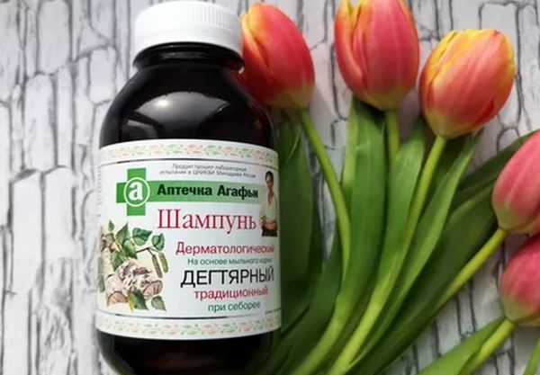 Шампунь с дегтем «Аптечка Агафьи»